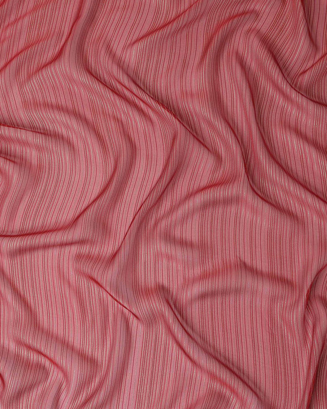 Terracotta Red Silk Garbasaar Piece 2m | Regal Fabrics