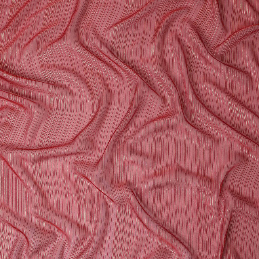 Terracotta Red Silk Garbasaar Piece 2m | Regal Fabrics