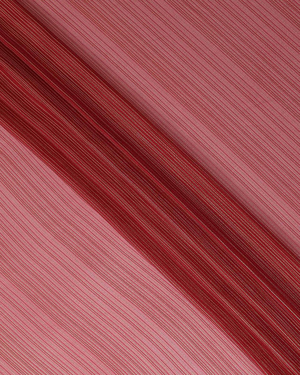 Terracotta Red Silk Garbasaar Piece 2m | Regal Fabrics