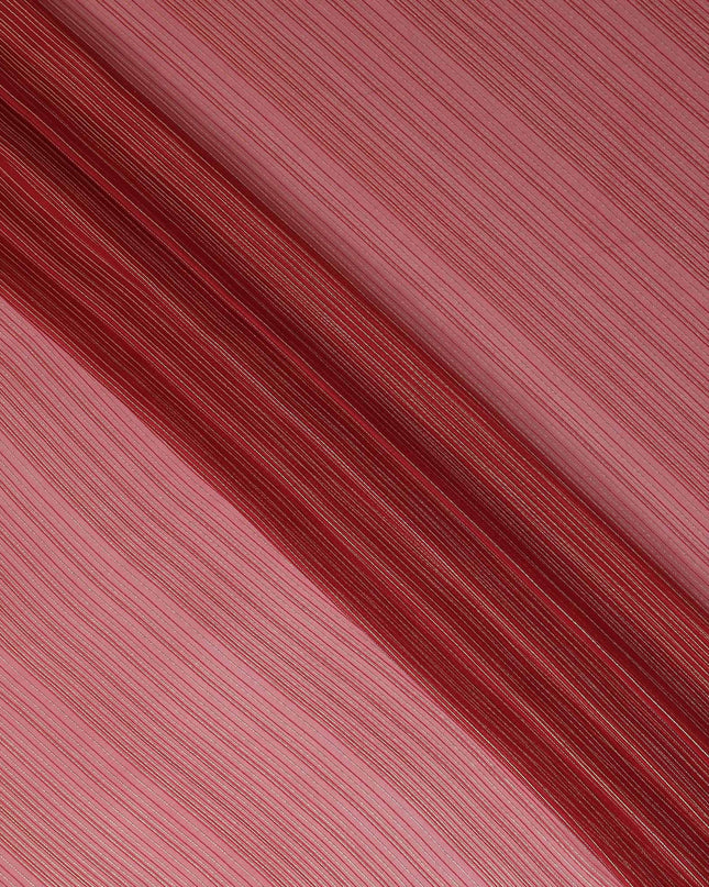 Terracotta Red Silk Garbasaar Piece 2m | Regal Fabrics