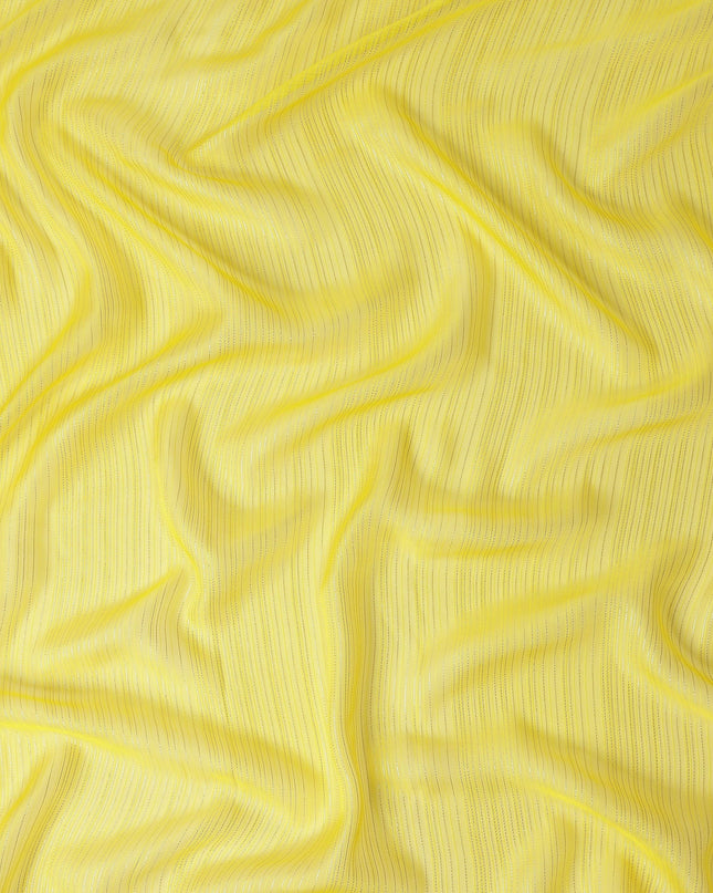 Lemon Yellow Silk Garbasaar Piece 2m | Regal Fabrics