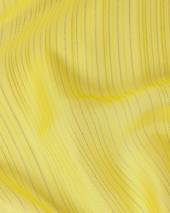Lemon Yellow Silk Garbasaar Piece 2m | Regal Fabrics