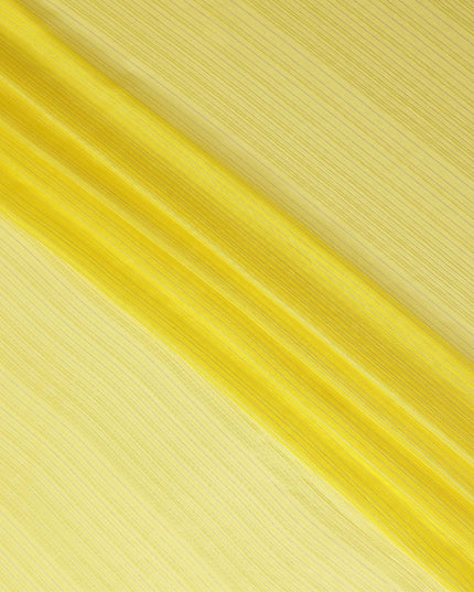 Lemon Yellow Silk Garbasaar Piece 2m | Regal Fabrics
