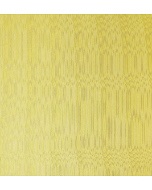 Lemon Yellow Silk Garbasaar Piece 2m | Regal Fabrics