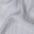 Silver Grey Silk Garbasaar Piece 2m | Regal Fabrics