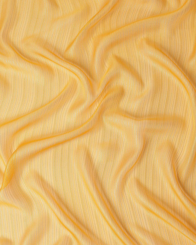 Golden Amber Silk Garbasaar Piece 2m | Regal Fabrics