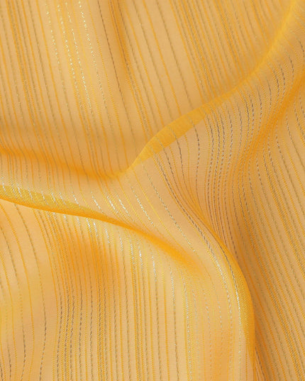 Golden Amber Silk Garbasaar Piece 2m | Regal Fabrics