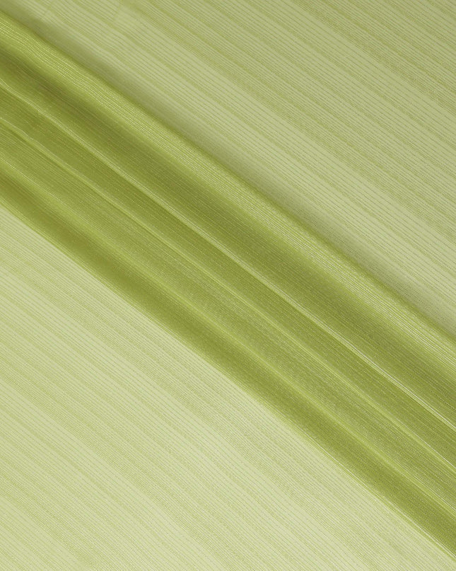 Lime Olive Green Silk Garbasaar Piece 2m | Regal Fabrics
