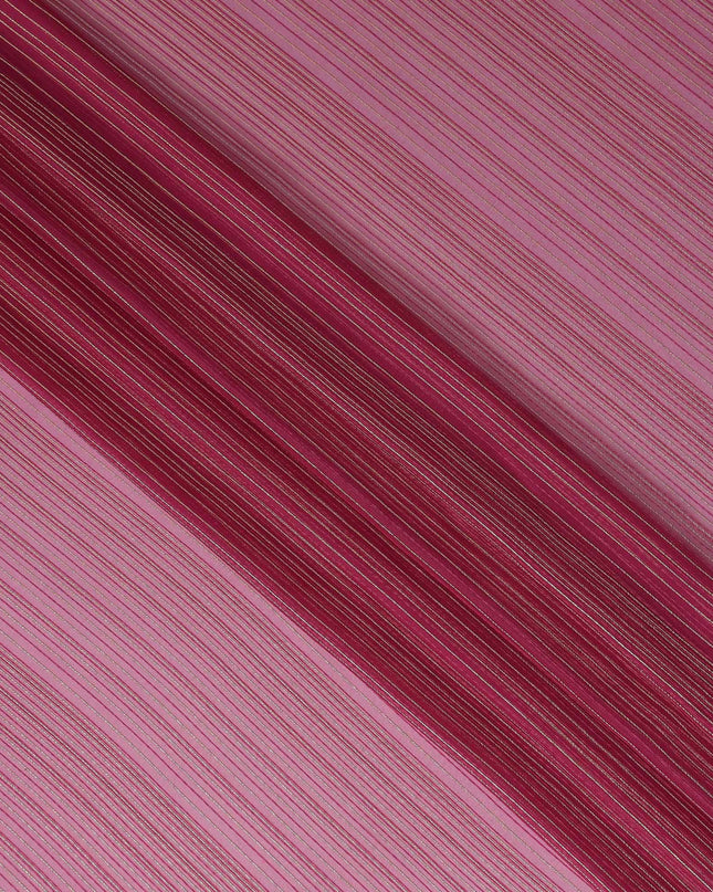 Raspberry Magenta Pink Silk Garbasaar Piece 2m | Regal Fabri