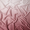 Pink Ombre Silk Satin Fabric 110cm