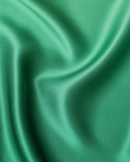 Green Ombre Silk Satin Fabric 110cm