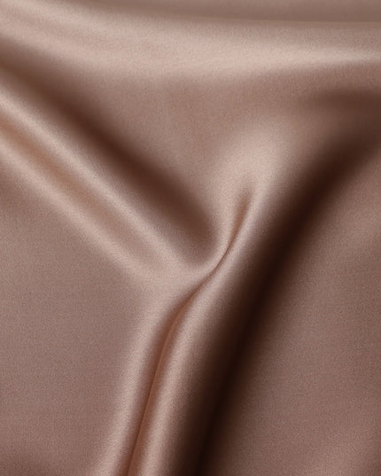 Brown Ombre Silk Satin Fabric 110cm