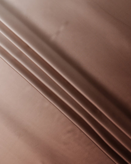 Brown Ombre Silk Satin Fabric 110cm