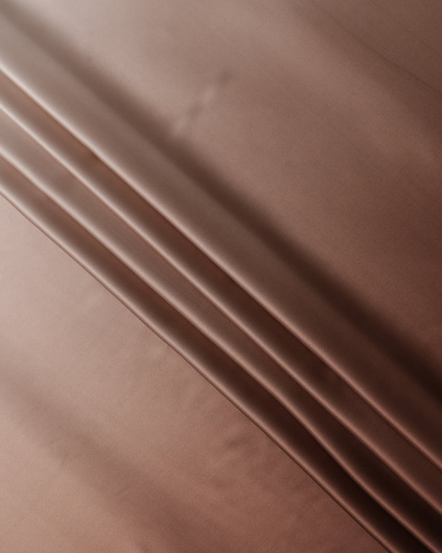 Brown Ombre Silk Satin Fabric 110cm