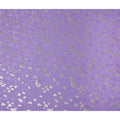 Bright Lilac Purple Floral Jacquard Silk Crepe 140cm