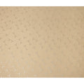 Warm Champagne Beige Geometric Jacquard Silk Crepe 140cm