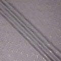 Mauve Grey Purple Geometric Jacquard Silk Crepe 140cm