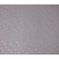 Mauve Grey Purple Geometric Jacquard Silk Crepe 140cm