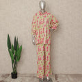 Yellow Pink Floral Co Ord Set Party Wear