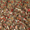 Warm Taupe Burnout Floral Synthetic Blended Velvet Fabric