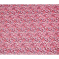 Rose Pink Floral Traditional Sudanese Thobe Pure Cotton Voile 4.5 Mtrs Width 140 Cms India-D27802