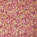 Pink Printed Traditional Sudanese Thobe Pure Cotton Voile 4.5 Mtrs Width 140 Cms India-D27817