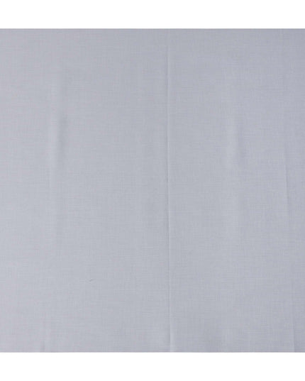 Light Blue Micro Textured Premium Italian 100% Cotton Shirting Fabric 2.0 Mtrs 150 Cms Width Italy-D27835