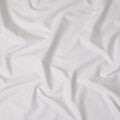 White Fine Micro Textured Premium Italian 100% Cotton Shirting Fabric 2.0 Mtrs 150 Cms Width Italy-D27840