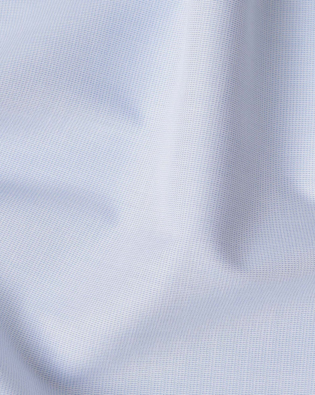Sky Blue Solid Premium Italian 100% Cotton Shirting Fabric 2.0 Mtrs 150 Cms Width Italy-D27836