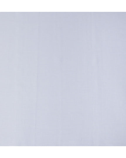 Powder Blue Micro Textured Premium Italian 100% Cotton Shirting Fabric 2.0 Mtrs 150 Cms Width Italy-D27837