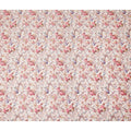 Sky Blue Floral Printed Cotton Satin Fabric 110 Cms Width India-D27820 - Regal Fabrics