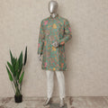 Green Raw Silk Men's Kurta Pajama - D29313