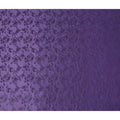 Royal Amethyst Floral Silk Satin Fabric 110cm