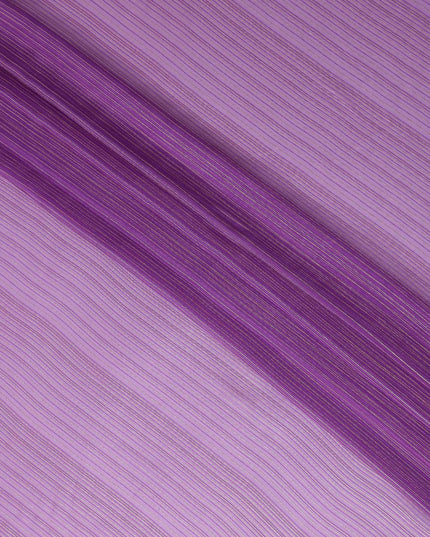 Lavender Purple Silk Garbasaar Piece 2m | Regal Fabrics