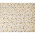 Light Yellow Floral Printed Cotton Satin Fabric 110 Cms Width Soft Smooth Lustrous Dress Material India-D27958 Regal Fabrics