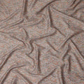 Grey Paisley Printed Cotton Satin Fabric 110 Cms Width Soft Smooth Lustrous Dress Material India-D27953 Regal Fabrics