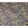 Dark Charcoal Multicolor Paisley Floral Printed Cotton Voile Fabric Soft Lightweight Breathable Dressmaking Craft Fabric 150 Cms Width Indian Origin-D28631 Regal Fabrics