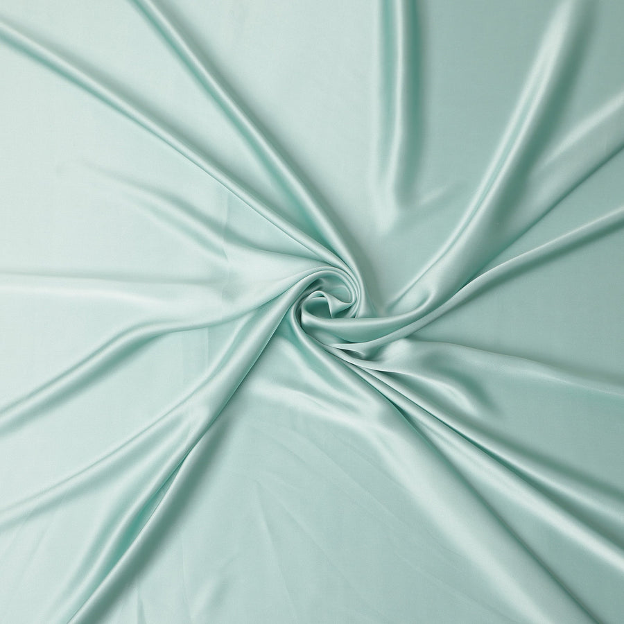 Green Plain Silk Satin Fabric 110cm | Chinese