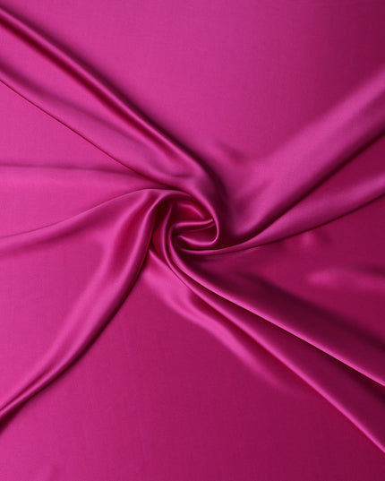Pink Plain Silk Satin Fabric 110cm | Chinese
