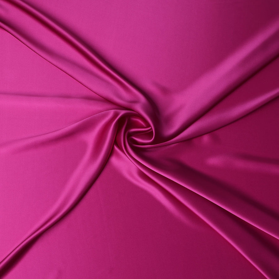 Pink Plain Silk Satin Fabric 110cm | Chinese