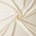 Ivory White Silk Satin Fabric 110cm