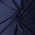 Blue Plain Silk Satin Fabric 110cm | Chinese