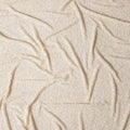 Ivory Beige Silk Georgette Sequin Fabric 110cm