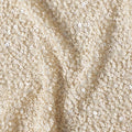 Ivory Beige Silk Georgette Sequin Fabric 110cm