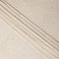 Ivory Beige Silk Georgette Sequin Fabric 110cm
