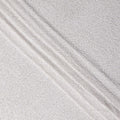 Ivory White Silk Georgette Sequin Fabric 110cm
