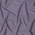 Purple Micro Stripe Pattern Premium Pure Italian 100% Cotton Shirting Fabric Soft Breathable Fine Woven Luxury Shirt Material Tailoring Fabric 150 Cms Width Italy Origin-D28493 - Regal Fabrics