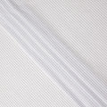 White Blue Pinstripe Pattern Premium Pure Italian 100% Cotton Shirting Fabric Soft Breathable Fine Woven Luxury Shirt Material Tailoring Fabric 150 Cms Width Italy Origin-D28496 - Regal Fabrics