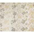 Cream Gold Floral French Silk Chiffon Fransawi Garbasaar