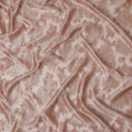 Blush Pink Floral French Silk Chiffon Fransawi Garbasaar